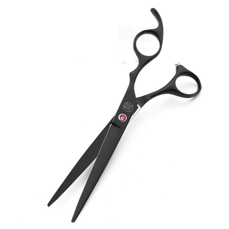 Moontay Professional 7.0" Dog Grooming Scissors Set, 4-pieces Straight, Upward Curved, Downward Curved, Thinning/Blending Shears for Dog, Cat and Pets, JP Stainless Steel, Black - Image 5
